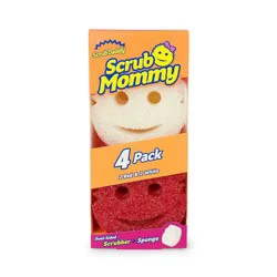 Scrub Daddy Dual-Sided Scrubber Sponge - 4 ct