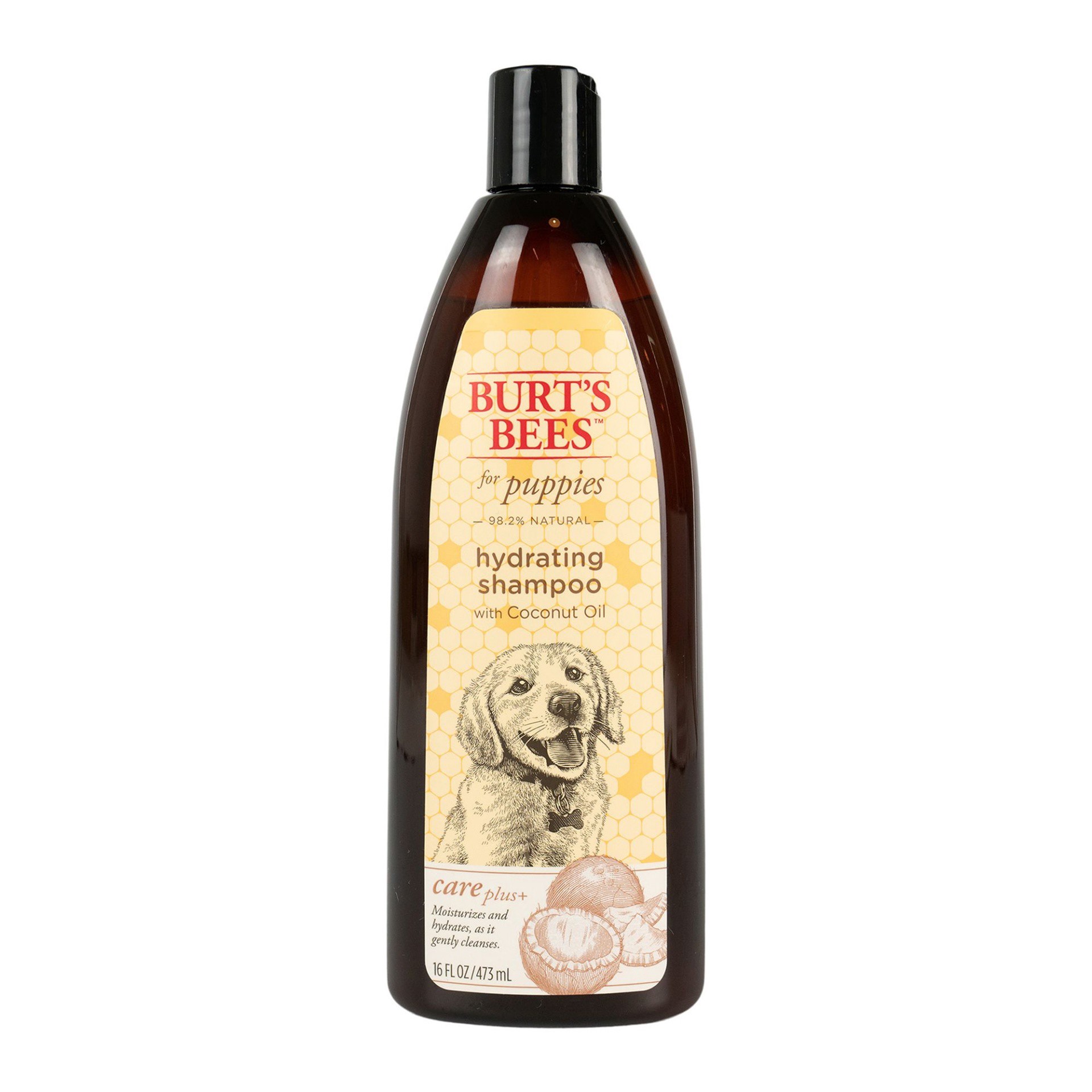 slide 1 of 1, Burt's Bees Care Plus+Hydrating Coconut Oil Puppy Shampoo, 16 fl oz