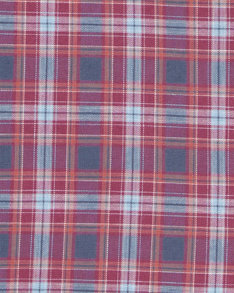 slide 2 of 3, Oshkosh Baby Plaid Button-Front Shirt Red 24M, 1 ct