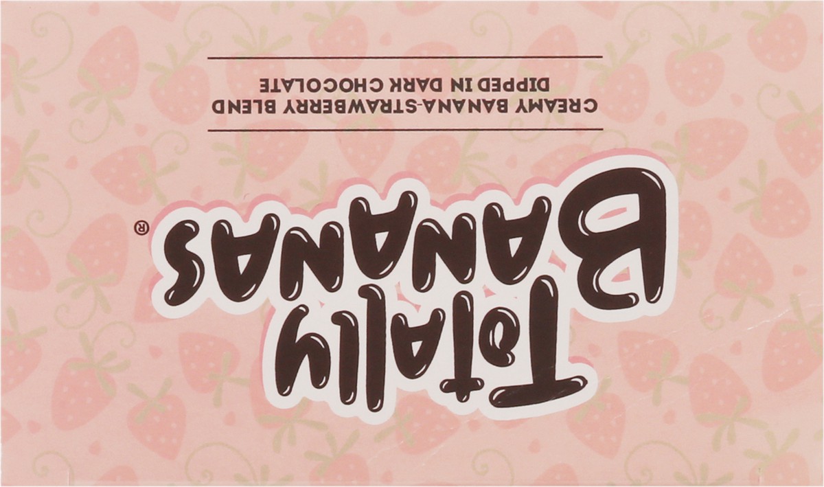 slide 12 of 15, Totally Bananas Creamy Banana-Strawberry Blend Dipped in Dark Chocolate Pops 5 - 2.04 fl oz Packs, 5 ct