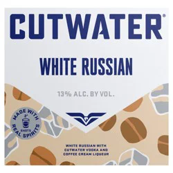 Cutwater Spirits Spirits White Russian, 4 Pack 12 fl. oz. Cans