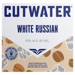 Cutwater Spirits Spirits White Russian, 4 Pack 12 fl. oz. Cans