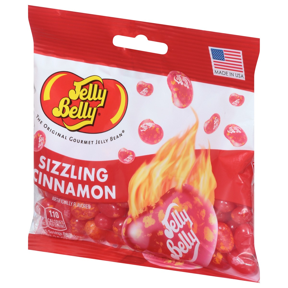 slide 3 of 9, Jelly Belly Sizzling Cinnamon Candy 3.5 ea, 3.5 oz