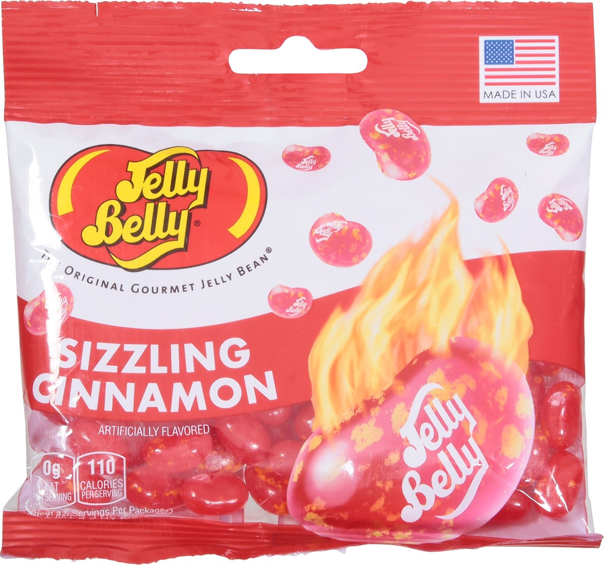 Jelly Belly Sizzling Cinnamon Candy 3.5 ea 3.5 oz