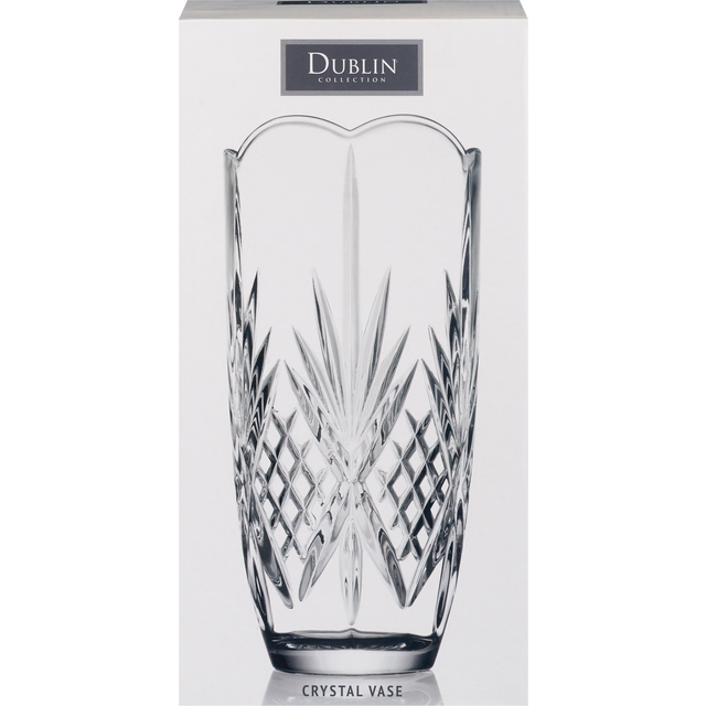 slide 1 of 1, GODINGER Dublin Crystal Scalloped Vase, 1 ct