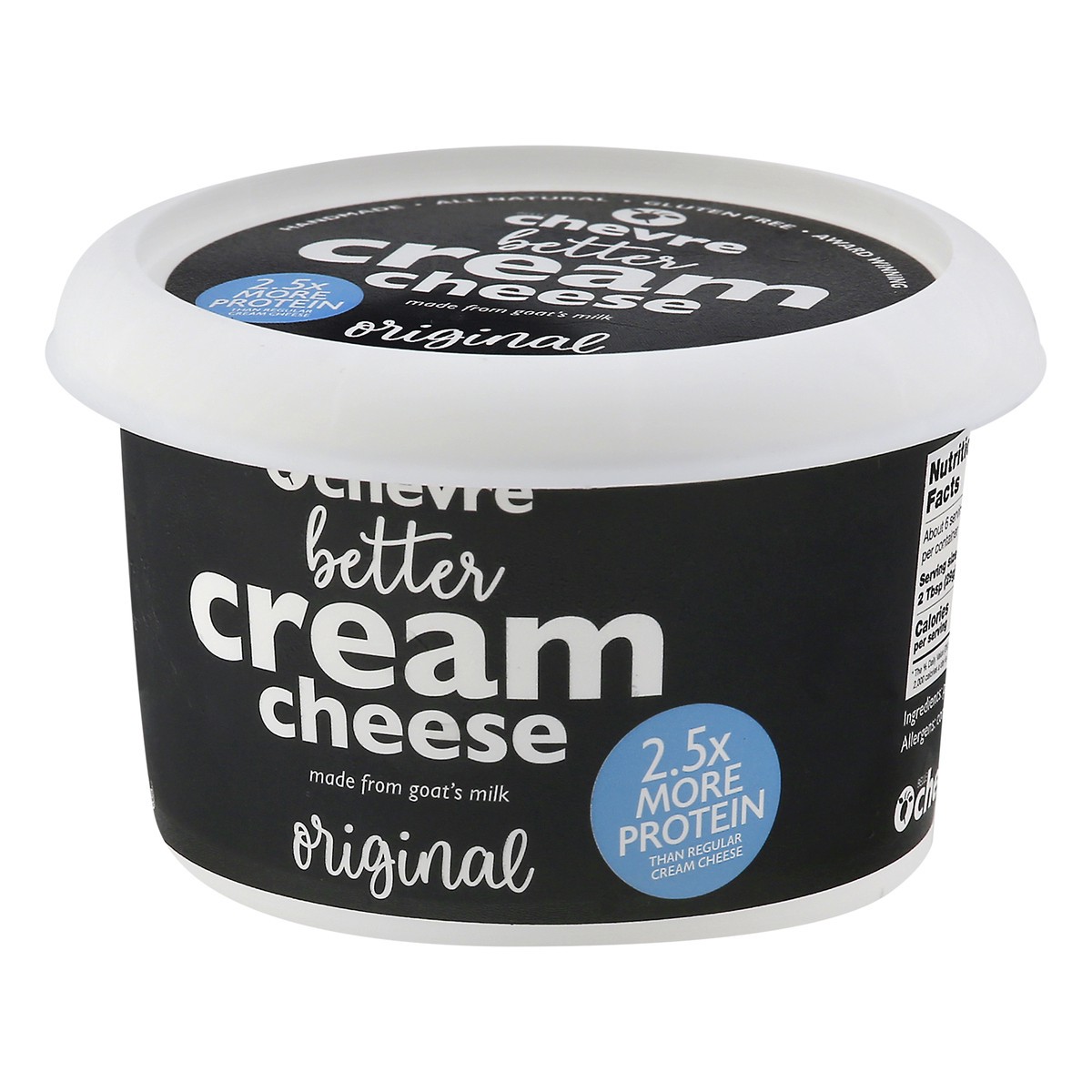 slide 3 of 9, Belle Chevre Cream Cheese, Original, 6 oz