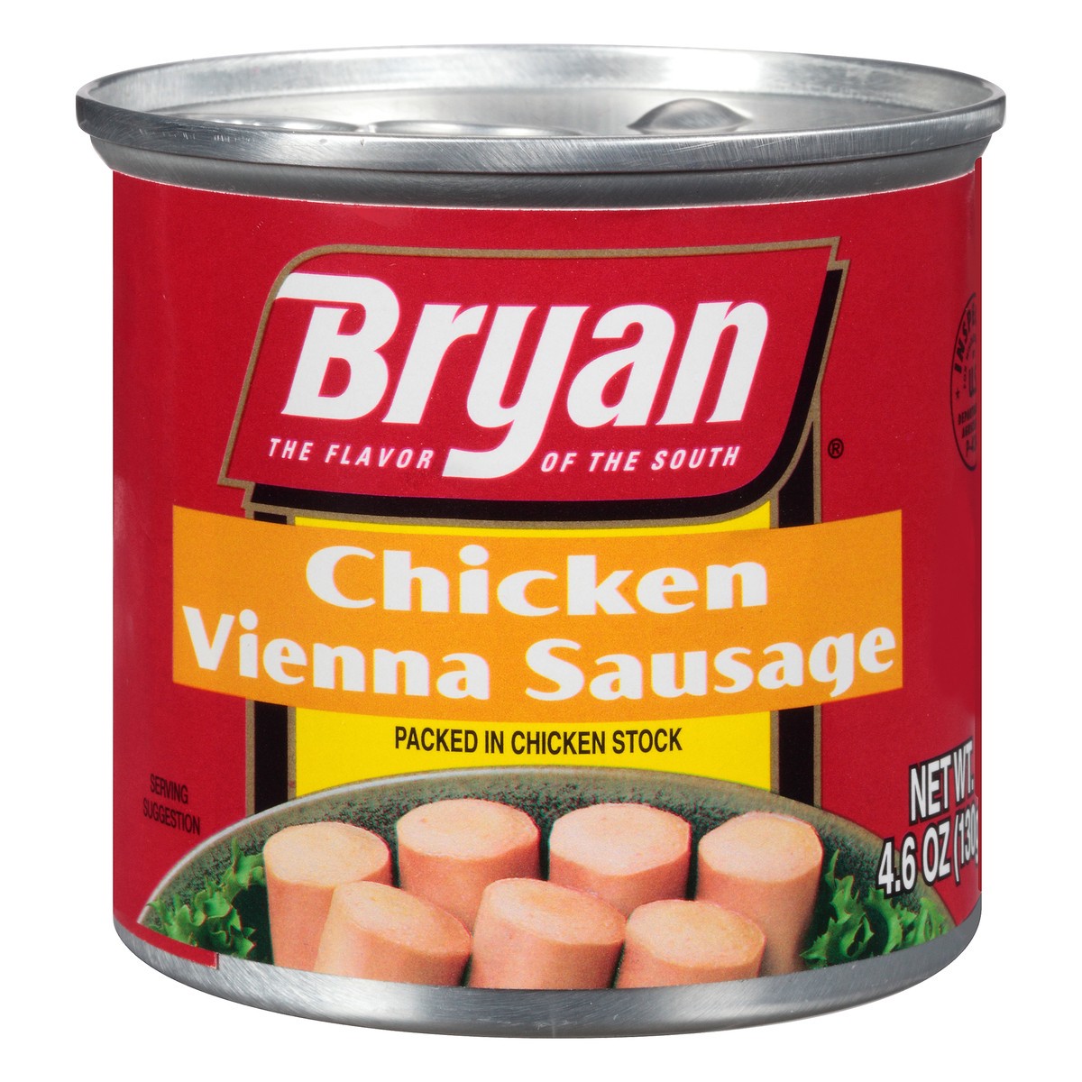 slide 7 of 12, Bryan Chicken Vienna Sausage, 4.6 oz