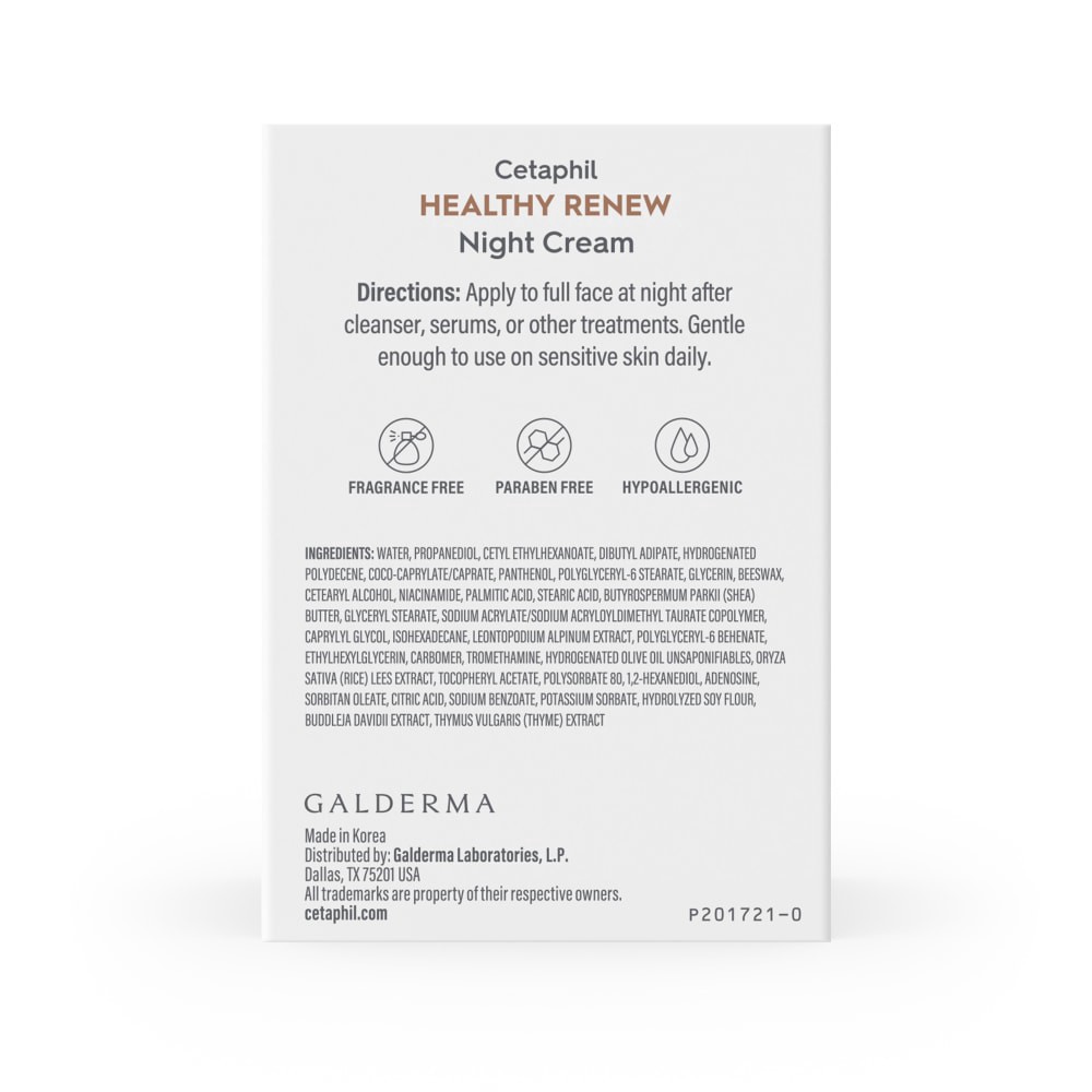 slide 6 of 6, Cetaphil Healthy Renew Skin Tightening Night Cream, 1.7 oz, 1.7 oz