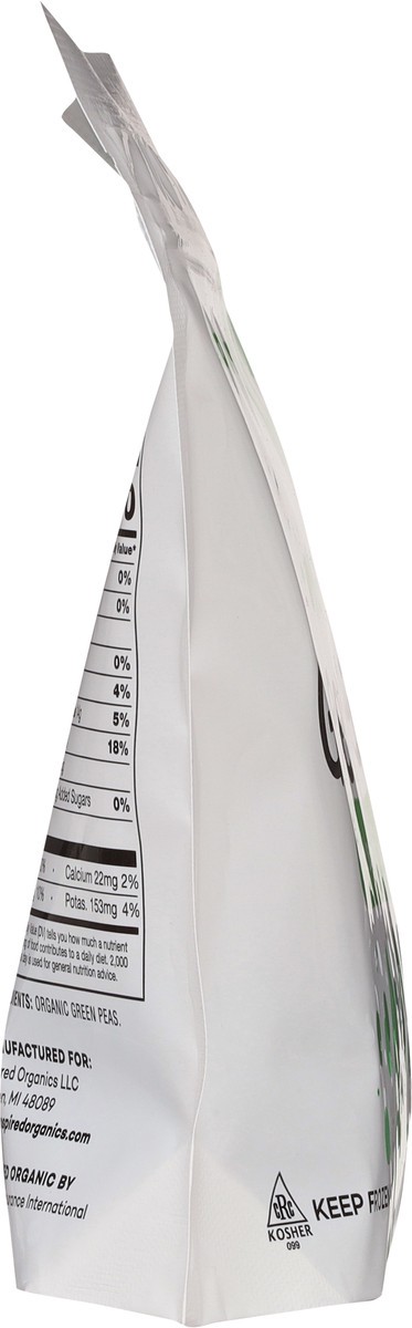 slide 10 of 11, Inspired Organics Organic Green Peas 10 oz, 10 oz