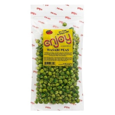 slide 1 of 3, Enjoy Wasabi Peas 8 oz, 8 oz