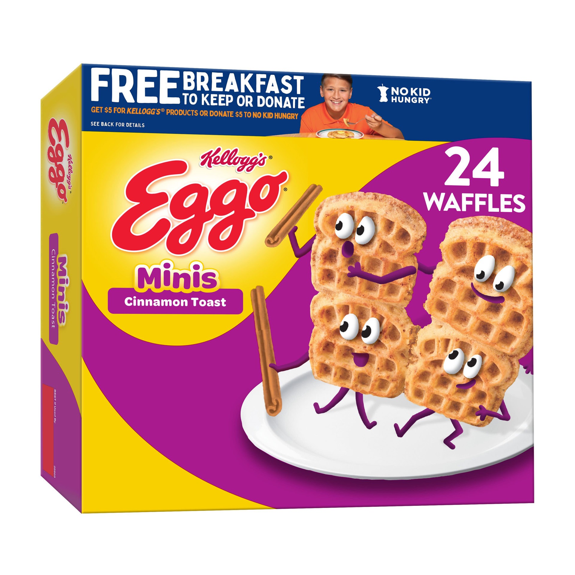 Eggo Cinnamon Toast Frozen Mini Waffles 25.8 oz | Shipt