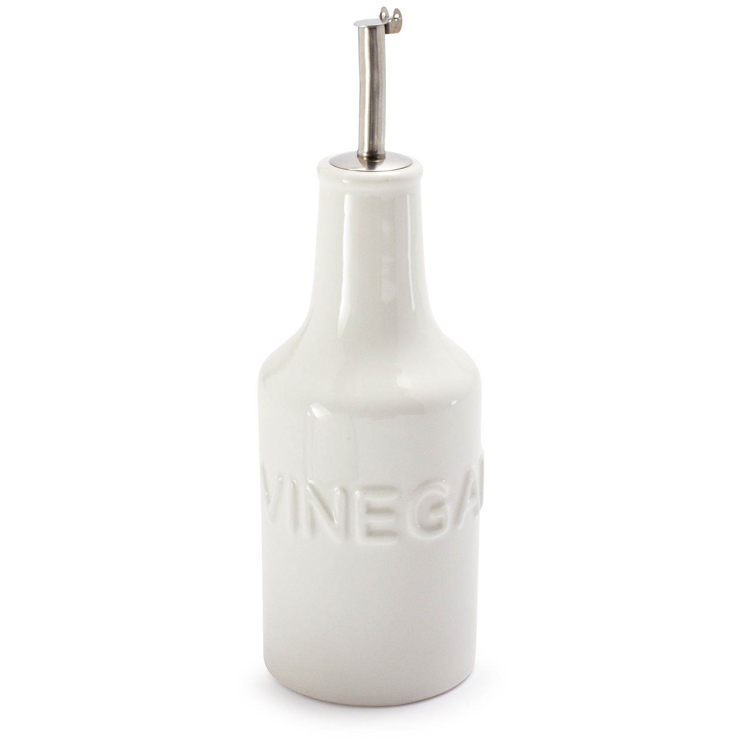 slide 1 of 1, Sur La Table Embossed Vinegar Bottle, 1 ct