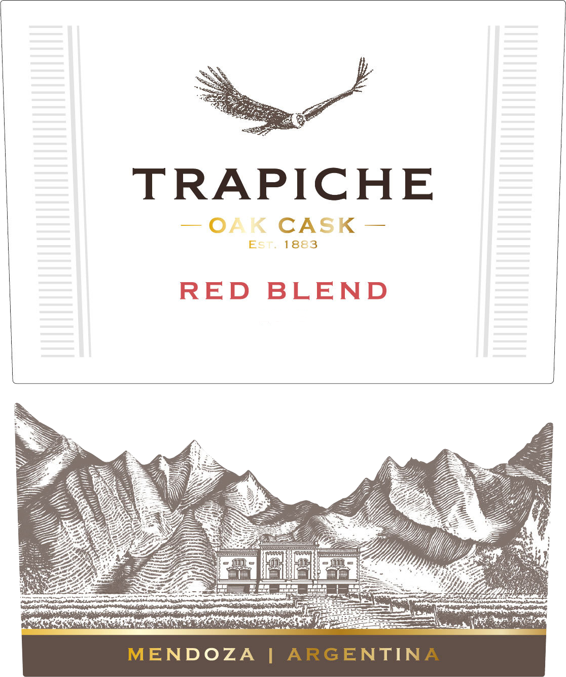 slide 2 of 4, Trapiche™ Oak Cask Red Blend Red Wine, 750 ml