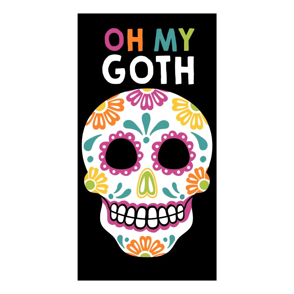 slide 1 of 1, Ritz Fiber Reactive Oh My Goth Kitchen Towel, 1 ct