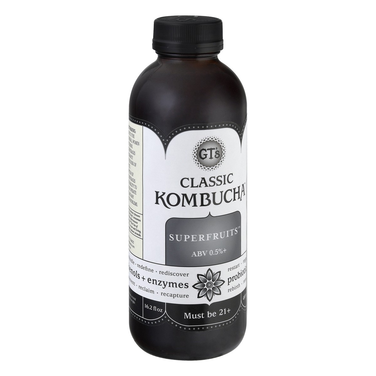 slide 11 of 12, GT's Classic Superfruits Kombucha - 16.2 oz, 16.2 oz