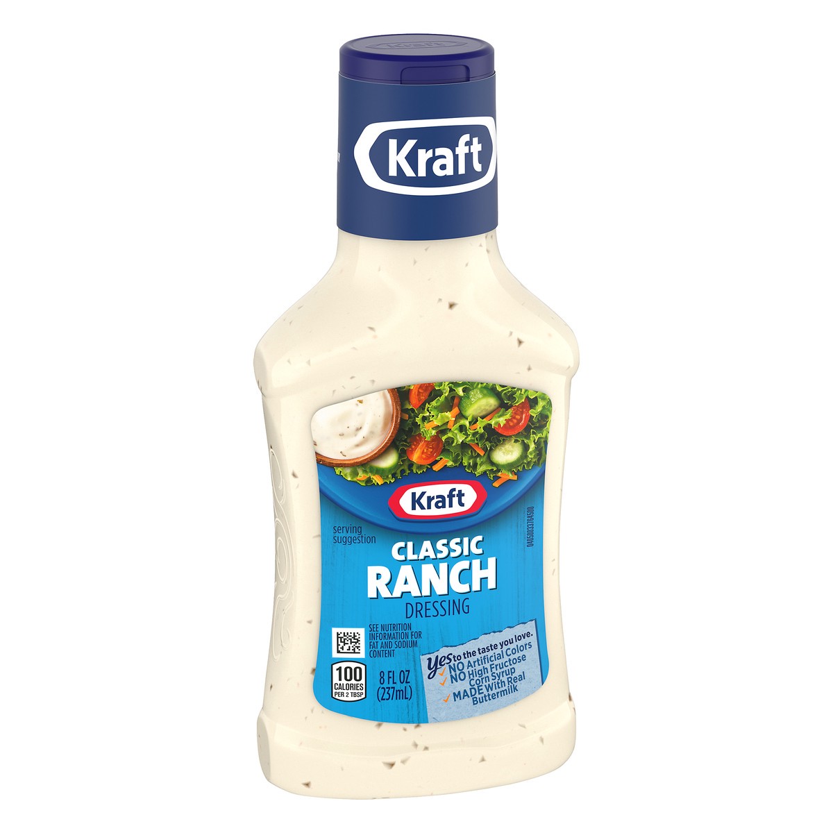 slide 12 of 13, Kraft Classic Ranch Dressing, 8 fl oz Bottle, 8 fl oz
