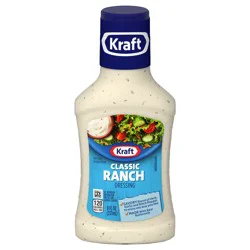 Kraft Classic Ranch Dressing, 8 fl oz Bottle