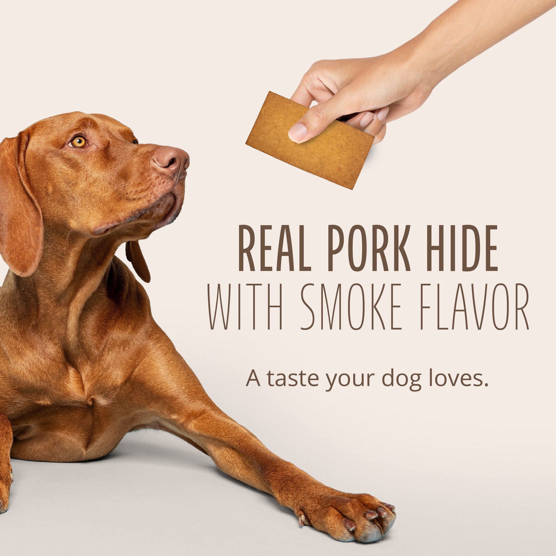 slide 6 of 10, Better Belly Pork Hide Chips With Smoke Flavor, 10 Ounce, Digestible Pork Hide For Dogs, 1 ct