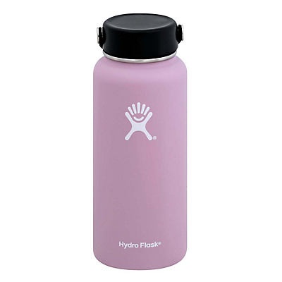 slide 1 of 1, Hydro Flask Lilac Wide Mouth, 32 oz