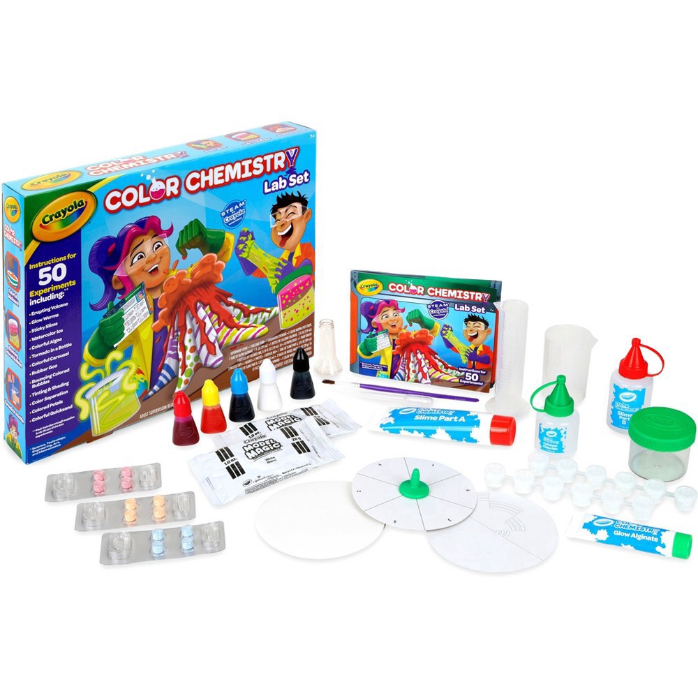 slide 6 of 11, Crayola 43pc Color Chemistry Super Lab Activity Set, 1 ct