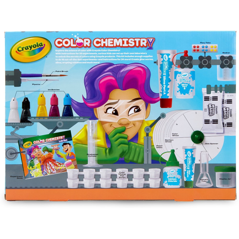 slide 3 of 11, Crayola 43pc Color Chemistry Super Lab Activity Set, 1 ct
