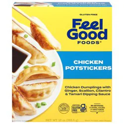 Feel Good Foods Gluten Free Chicken Potstickers 10 oz