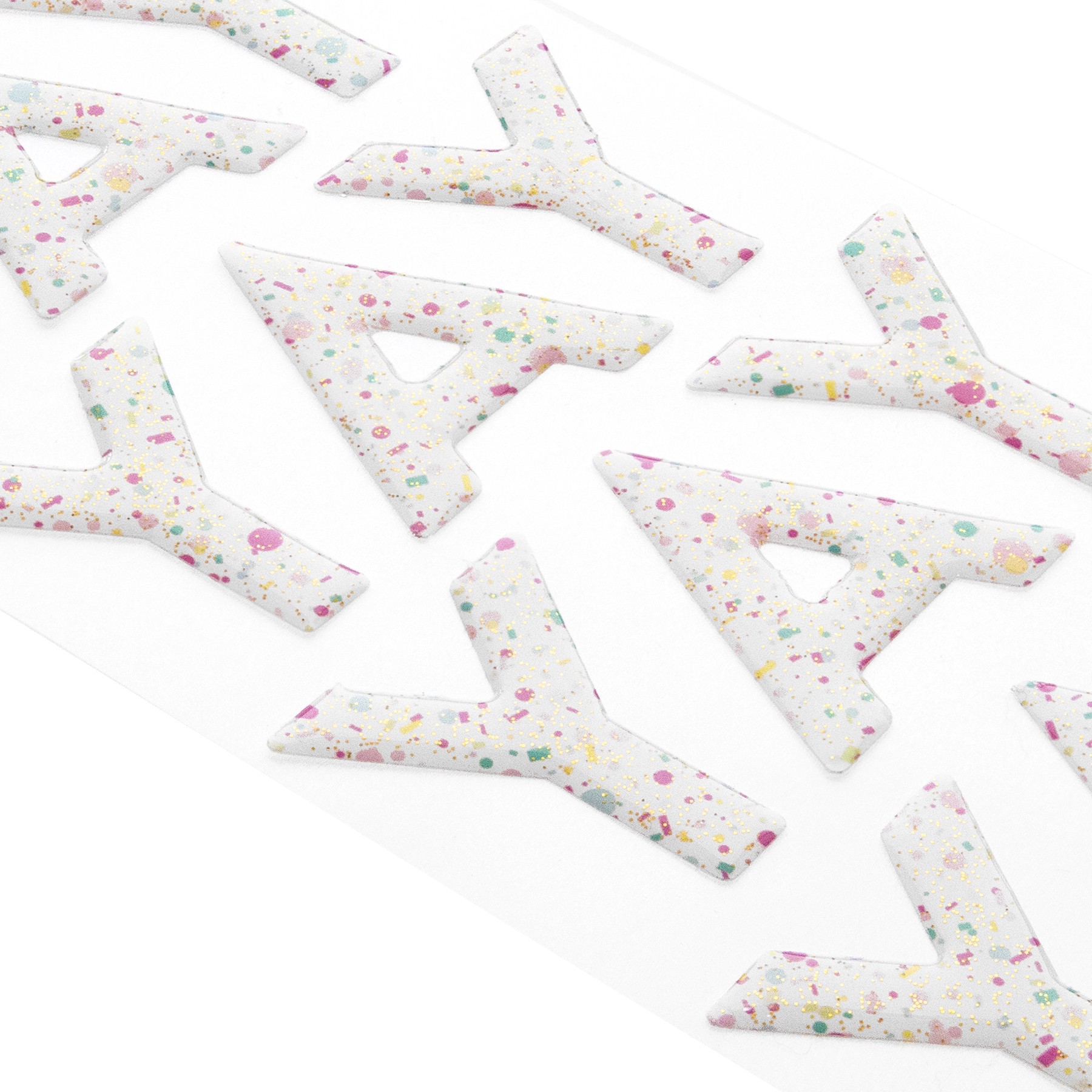 slide 2 of 4, Yay Epoxy Stickers By Recollections, 3.875 in x 7 in