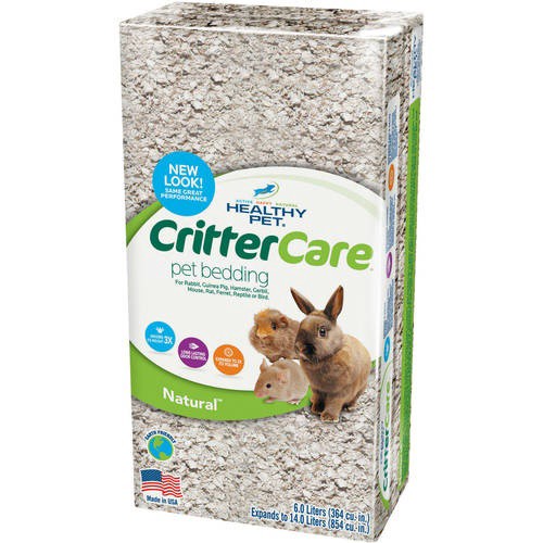 slide 1 of 1, Healthy Pet Critter Care Natural Pet Bedding, 14 liter