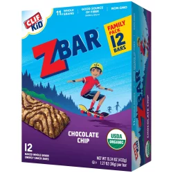 CLIF Kid Zbar Chocolate Chip Energy Bar