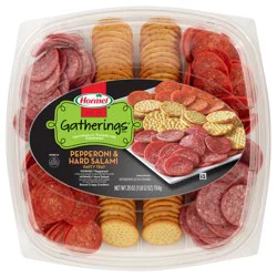 HORMEL GATHERINGS Hard Salami and Pepperoni Party Tray
