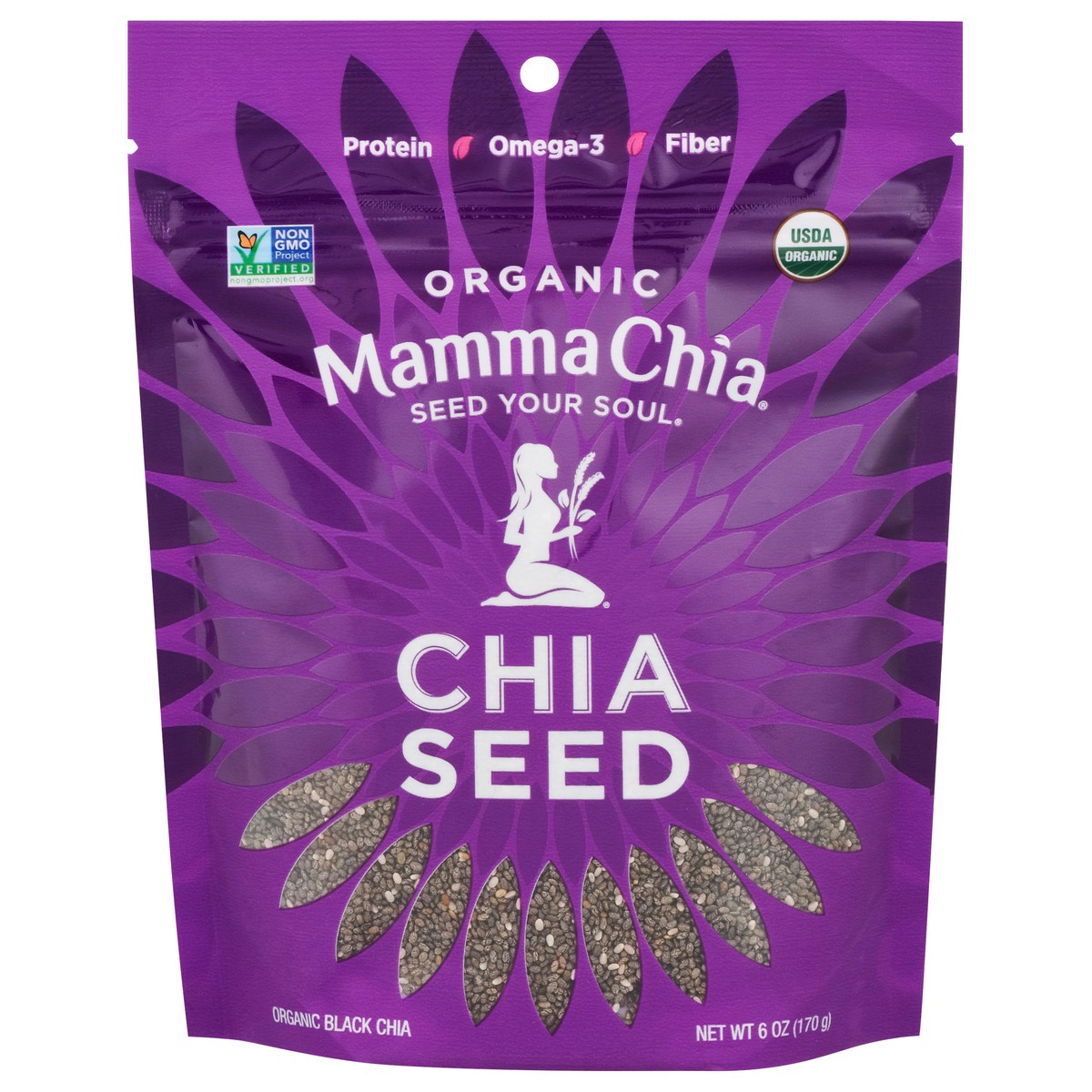 slide 1 of 12, Mamma Chia Machia Chia Seed Og, 6 oz