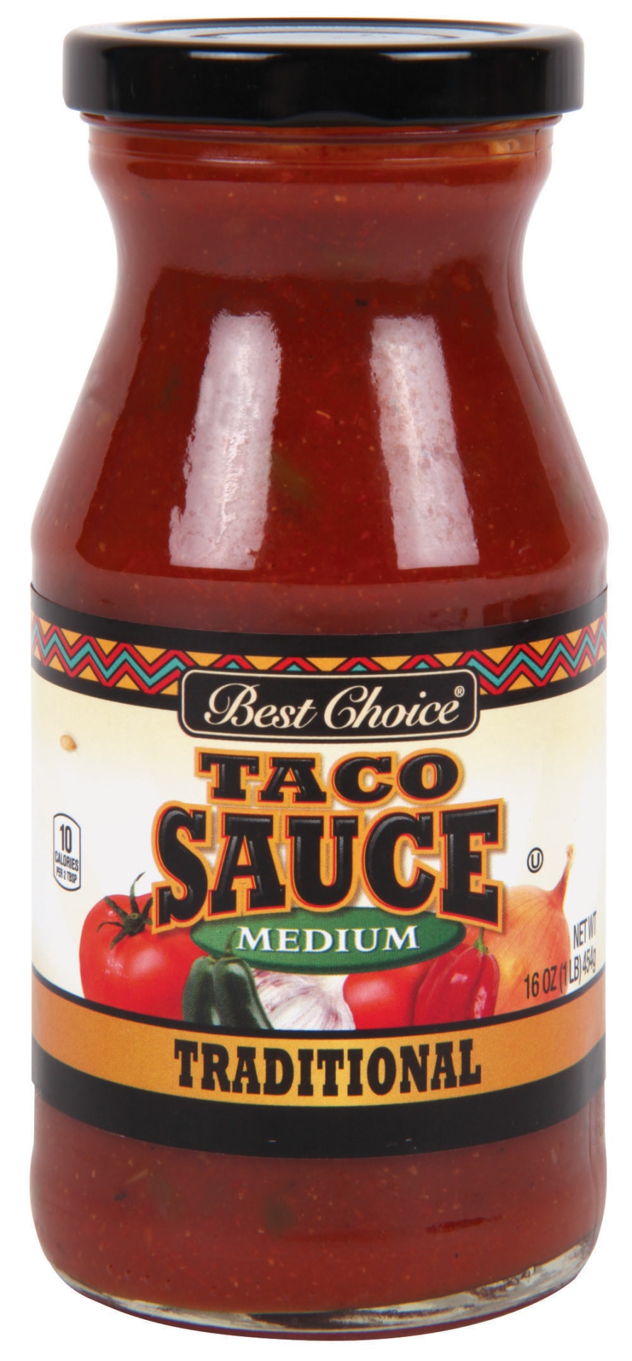 slide 1 of 1, Best Choice Taco Sauce - Medium, 16 oz