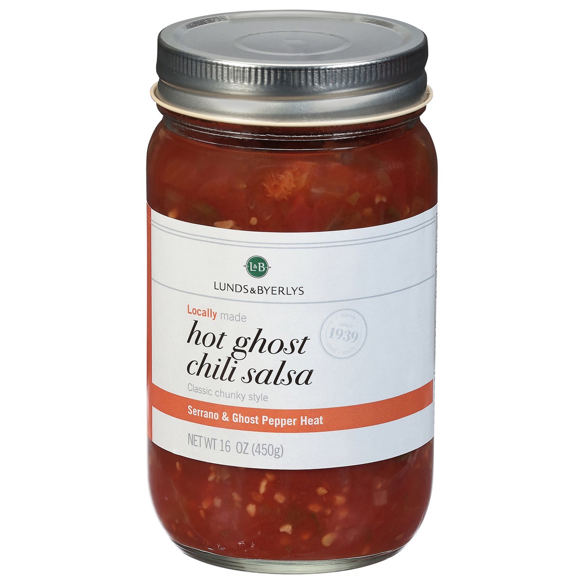 slide 5 of 13, Lunds & Byerlys Hot Ghost Chili Salsa 16 oz, 16 oz
