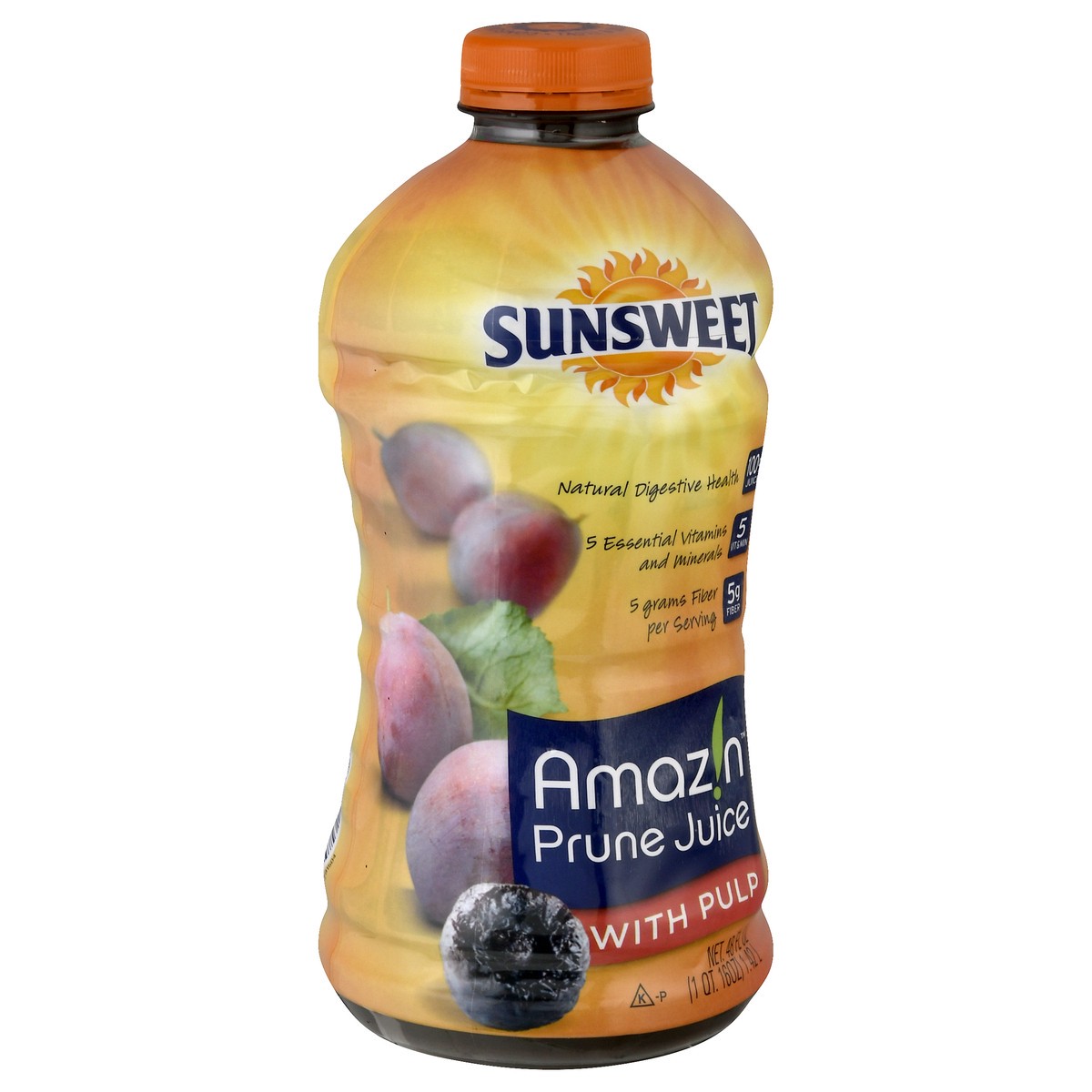 slide 3 of 9, Sunsweet Amaz!n With Pulp Prune Juice - 48 oz, 48 oz