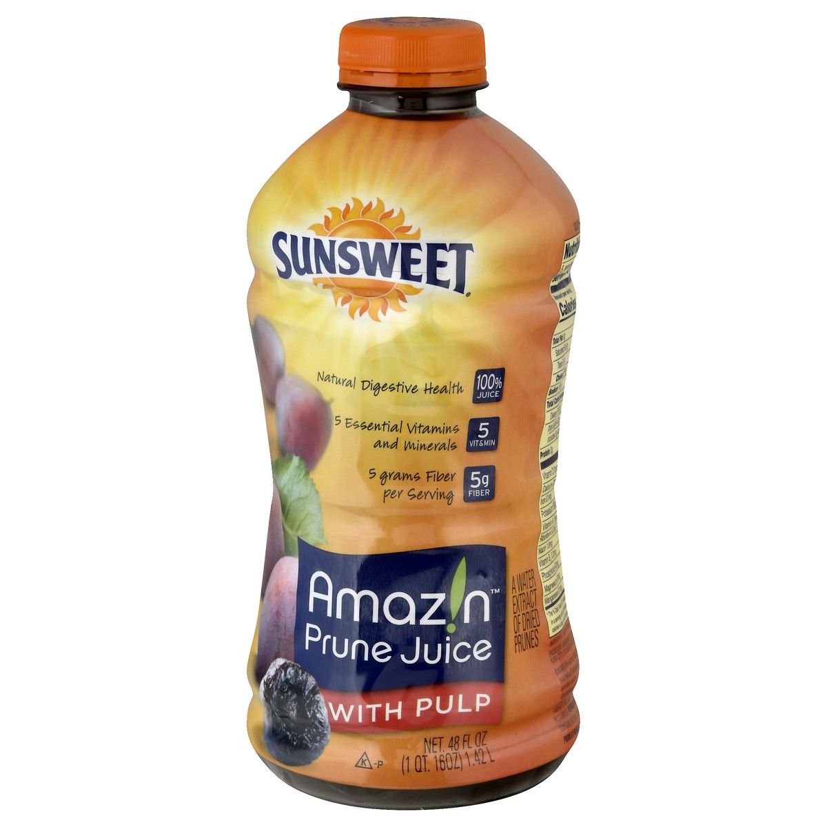 slide 8 of 9, Sunsweet Amaz!n With Pulp Prune Juice - 48 oz, 48 oz