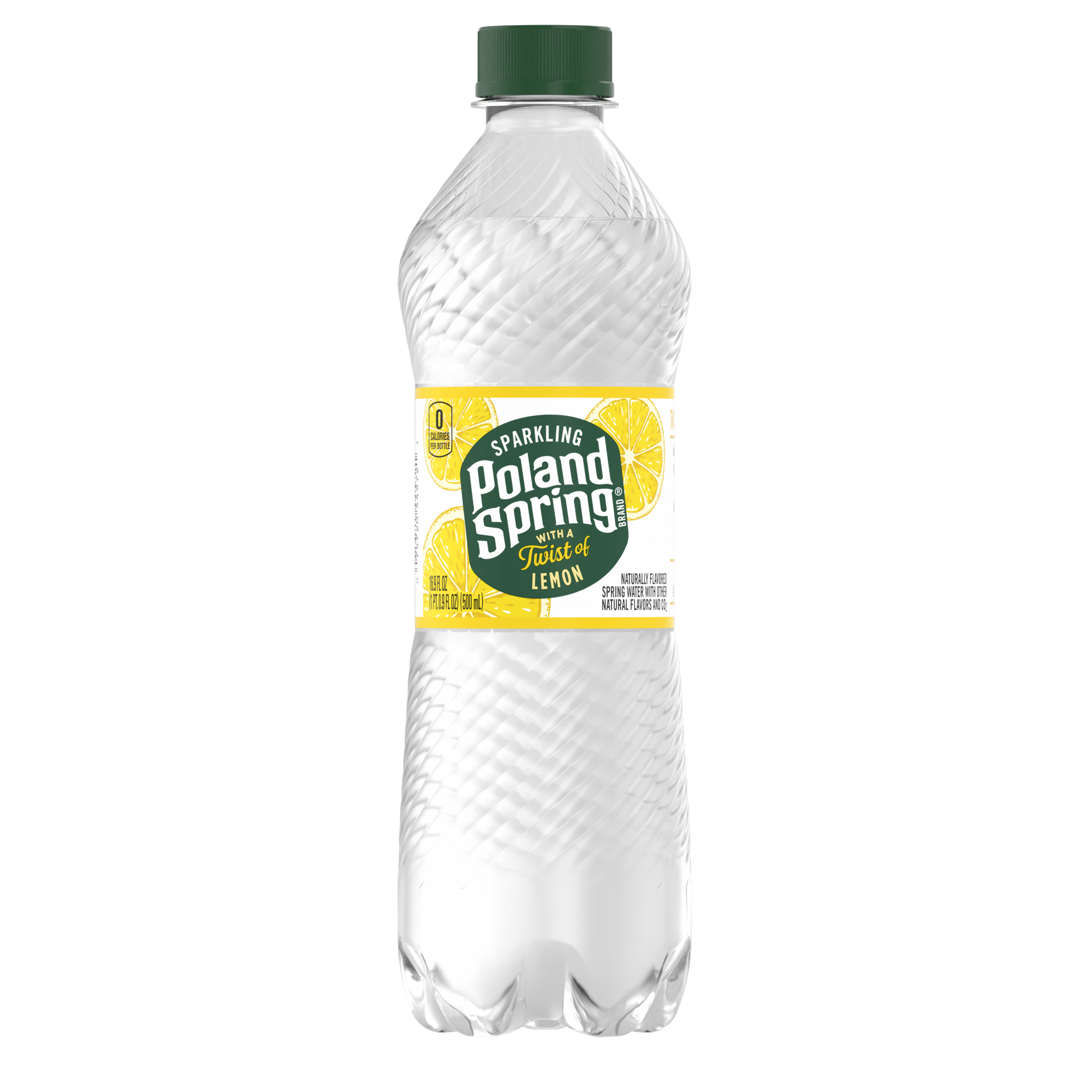 slide 1 of 9, Poland Spring Sparkling Water, Lively Lemon- 16.9 fl oz, 16.9 oz