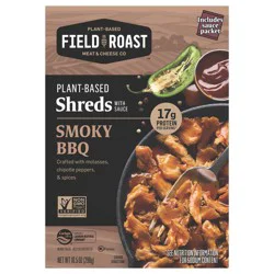 Field Roast Smoky BBQ Plant-Based Shreds with Sauce 10.5 oz