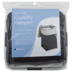 slide 1 of 1, Whitmor Easycare Laundry Hamper - Java, 13.5 in x 13.5 in x 21.25 in