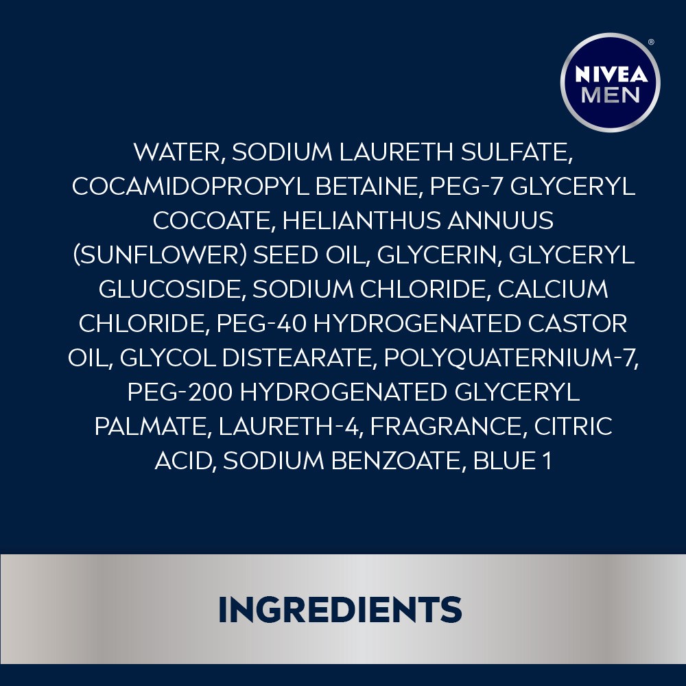 slide 5 of 5, Nivea NIVEA MEN Sport Body Wash with Revitalizing Minerals, 30 Fl Oz Pump Bottle, 30 oz