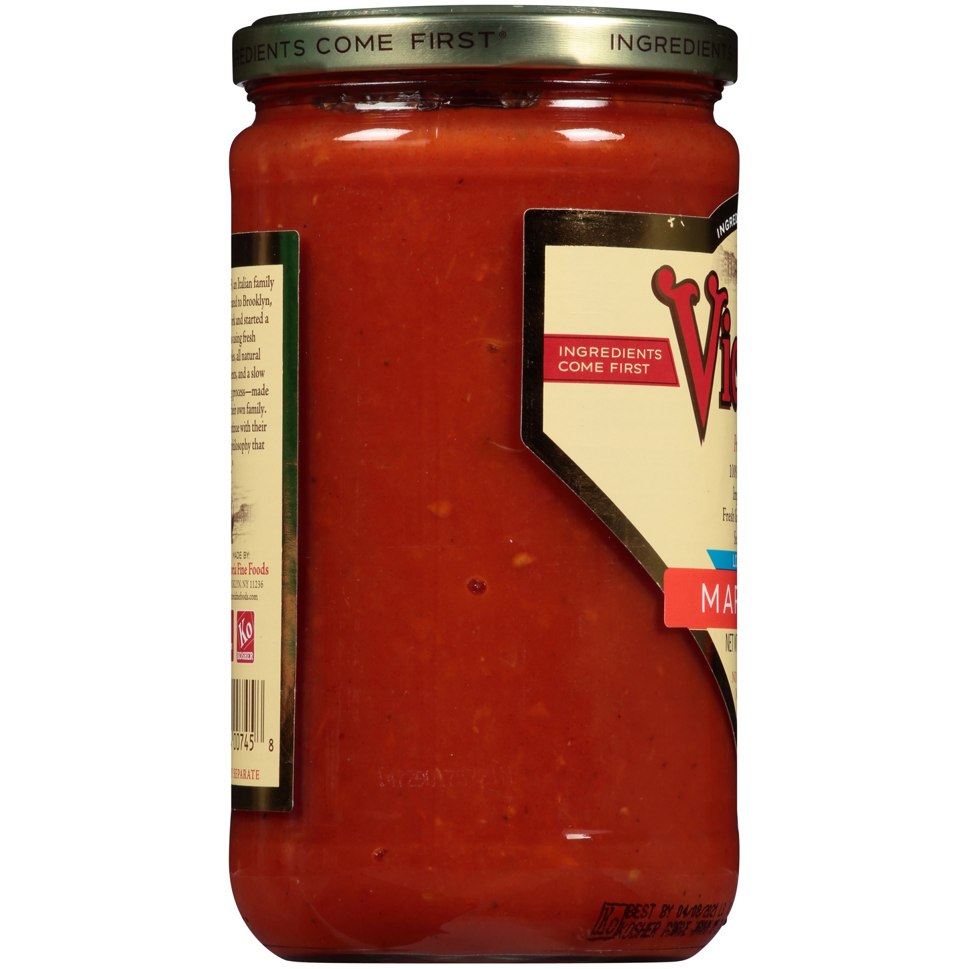 Victoria Low Sodium Marinara Pasta Sauce 24 oz Shipt