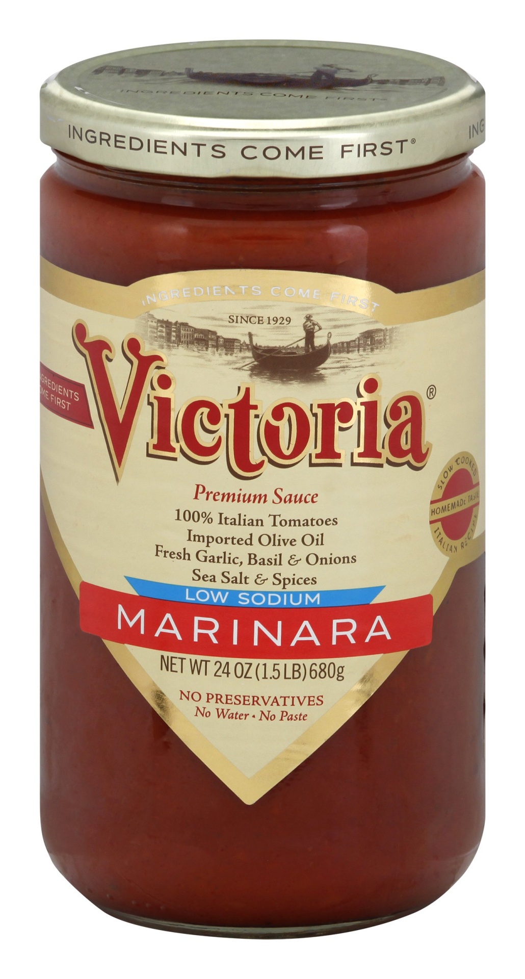 Victoria Low Sodium Marinara Pasta Sauce 24 oz Shipt