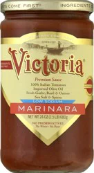 Victoria Premium Low Sodium Marinara Sauce 24 oz