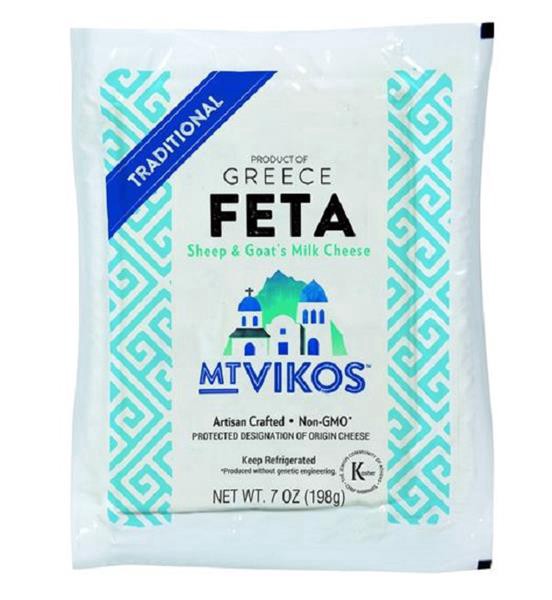 slide 1 of 1, Mt Vikos Feta Chunk Cheese, 7 oz