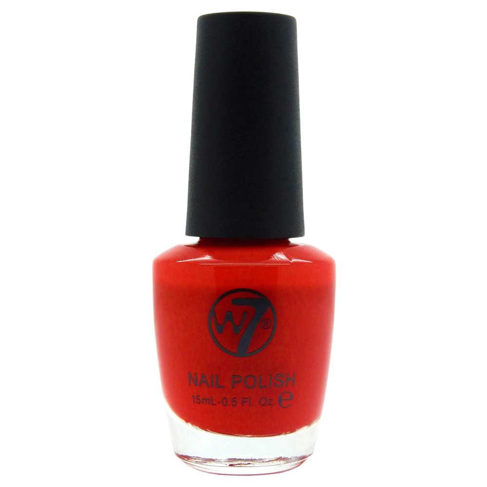 slide 1 of 1, W7 Nail Polish - Box Red, 1 ct
