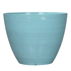 Cadiz Planter, 12 in x 9.4 in, Soft Teal