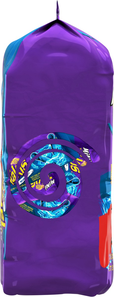 slide 6 of 12, Takis Extreme Blue Heat Tortilla Chips Mini Bite Size 25 - 1.23 oz Packages, 25 ct