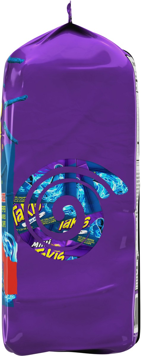 slide 3 of 12, Takis Extreme Blue Heat Tortilla Chips Mini Bite Size 25 - 1.23 oz Packages, 25 ct