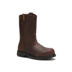 Caterpillar Men's Revolver Steel Toe Work Boot, Brown, 9