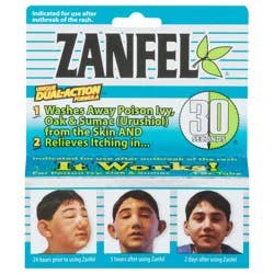Zanfel Unique Dual-Action Formula Poison Ivy Wash 1 oz