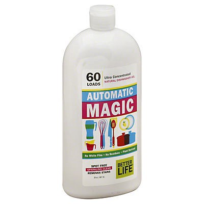 slide 1 of 4, Better Life Automatic Magic Dishwasher Gel, 30 fl oz